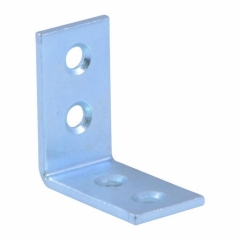 Kątownik krzesełkowy 17 x 30 x 30 mm ocynk biały