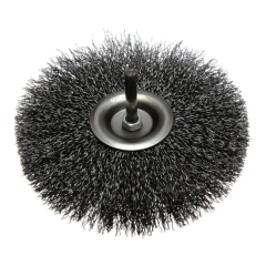 Szczotka tarczowa z trzpieniem Most stal 6 mm śr. 120 mm