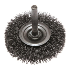 Szczotka tarczowa z trzpieniem Most stal 6 mm śr. 60 mm