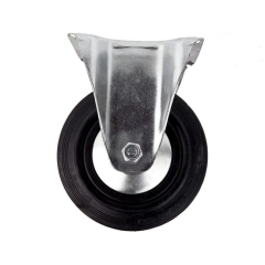 Zestaw jezdny z kołem Guitel śr. 160 mm / 200 kg płyta stała