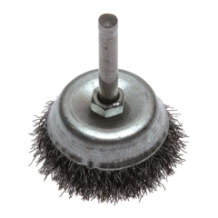 Szczotka doczołowa Most z trzpieniem 6 mm drut kwasoodporny (KO) śr. 60 mm