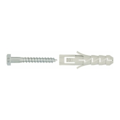 Kołki rozporowe Diall nylonowe z wkrętem kluczowym 10 x 50 mm 25 szt.