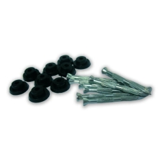 Gwoździe z podkładką PCV Geostandard 3,5 x 45 mm 100 szt.