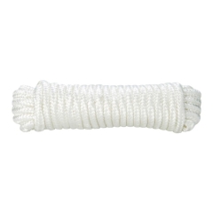Sznurek pleciony nylonowy Diall 10 mm x 10 m biały
