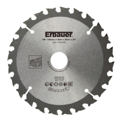 Tarcza do drewna Erbauer 130 x 20/16 mm 24T
