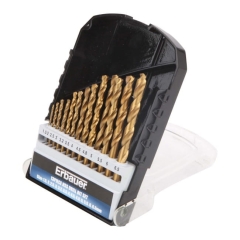 Zestaw wierteł Erbauer TiN HSS 13 szt.