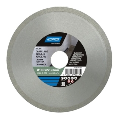 Tarcza diamentowa Norton do cięcia ceramiki 180 x 22,23 mm