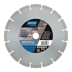 Tarcza diamentowa Norton do cięcia uniwersalna 300 x 20 mm