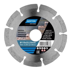 Tarcza diamentowa Norton do cięcia uniwersalna 115 x 22,23 mm