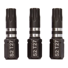Bity udarowe Erbauer 25 mm TX27 3 szt.
