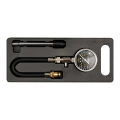 Miernik ciśnienia sprężania Yato zestaw adapterów