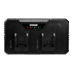 Akumulator Erbauer 2 x 5 Ah z ładowarką
