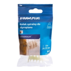 Kołek do styropianu Rawlplug 28 x 55 mm 4 szt.