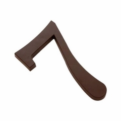 Cyfra 7 plastikowa brązowa 180 mm