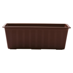 Skrzynka balkonowa donica doniczka wisząca Prosperplast 40 cm brąz