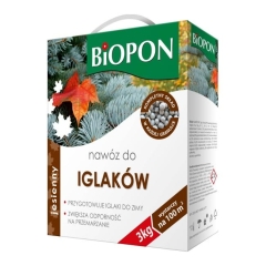 Nawóz jesienny do iglaków Biopon 3 kg