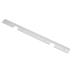 Listwa kątowa do blatów Cezar aluminiowa 38 x 600 mm srebrna