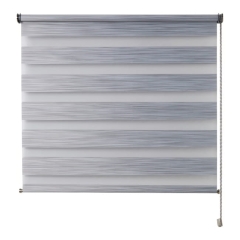 Roleta dzień/noc Colours Kala 96,5 x 180 cm szara