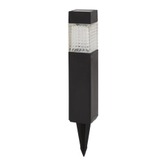 Lampa ogrodowa solarna Blooma 20 lm 7500 K czarna
