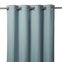 Zasłona GoodHome Taowa 140 x 260 cm jeans