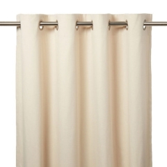 Zasłona GoodHome Taowa 140 x 260 cm kremowa
