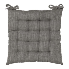 Siedzisko GoodHome Tiga 45 x 45 cm grafitowe