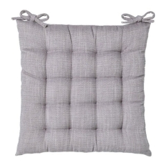 Siedzisko GoodHome Tiga 45 x 45 cm szare