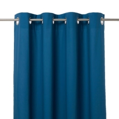 Zasłona GoodHome Hiva 140 x 260 cm niebieska