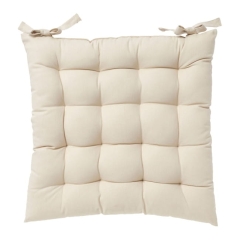 Siedzisko GoodHome Hiva 45 x 45 cm beżowe