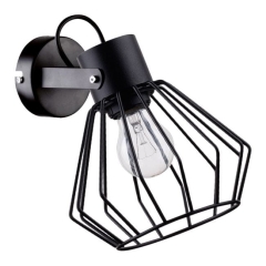 Kinkiet Luto Karat 1 x 60 W E27 czarny