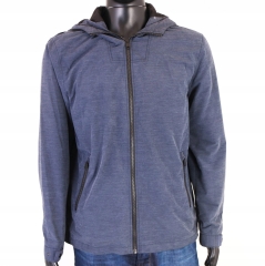 *S Jack Jones Mens Jacket Hood Dark Blue size L