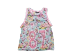 B Atmosphere Womens Tank Top Shirt Pattern XS