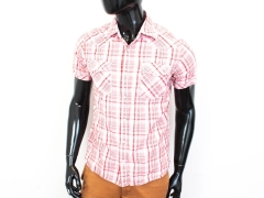 L Tommy Hilfiger Mens Shirt Short Sleeve Checks L