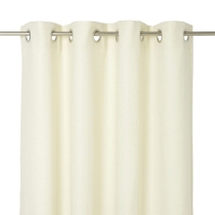 Zasłona GoodHome Kosti 140 x 260 cm kremowa