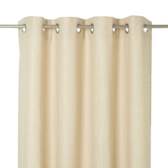 Zasłona GoodHome Kosti 140 x 260 cm ecru