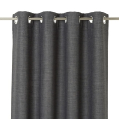 Zasłona zaciemniająca GoodHome Novan 140 x 260 cm ciemnoszara