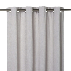 Zasłona GoodHome Pahea 135 x 260 cm szara