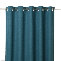 Zasłona zaciemniająca GoodHome Novan 140 x 260 cm morska