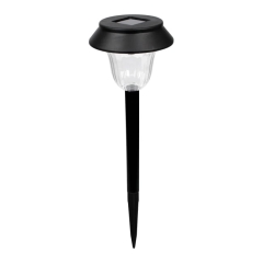 Lampka solarna wbijana 12 cm czarna