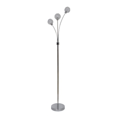 Lampa podłogowa GoodHome Phaidros 3-punktowa G9 chrom