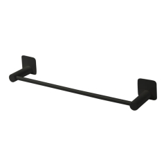 Wieszak na ręczniki GoodHome Koros 40 cm czarny