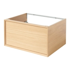 Szafka z szufladą pod umywalkę GoodHome Avela 60 cm drewno