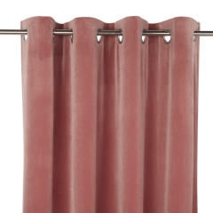 Zasłona GoodHome Valgreta 140 x 260 cm różowa