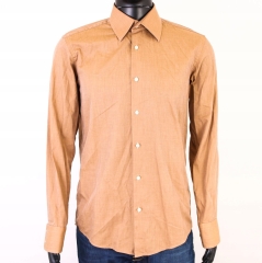 *R Hugo Boss Mens Shirt Tailored Brown size 40