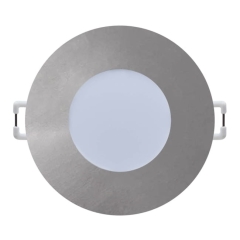 Oczko LED 345 lm 2700 K 8 cm srebrne