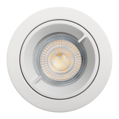 Oczko LED GoodHome Caius GU10 345 lm 4000 K IP44 białe
