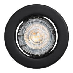 Oczko LED GoodHome Chancey GU10 345 lm 2700 K czarne 5 szt.