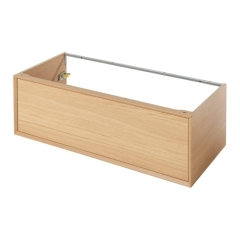 Szafka z szufladą pod umywalkę GoodHome Avela 100 cm drewno