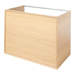 Szafka z szufladami pod umywalkę GoodHome Avela 80 cm drewno