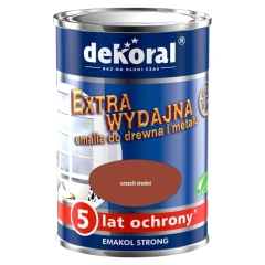 Emalia Dekoral Emakol Strong orzech średni 0,9 l
